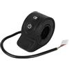 Tidevib Acceleratore acceleratore a dito X6 per scooter elettrico X7, interruttore controller in materiale ABS per sostituzione, dimensioni 61 x 29 mm, lunghezza cavo 211 mm
