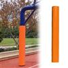 Generic Imbottitura in schiuma per canestro da basket e parco giochi all'aperto, 1,2-1,8 m di altezza, avvolgimenti per pali rotondi, 25-5 cm di spessore