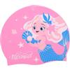 Kichvoe Cuffia da Nuoto in Silicone per Cappello da Piscina Cartone Animato Morbido e Confortevole Protezione Chioma per Nuoto Bambina Ragazza