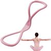 Generic Fasce elastiche per esercizi da donna, a forma di 8, per fitness a casa, strumento per allenamento muscolare, strumento per stretching delle gambe, corda per yoga per schiena e petto