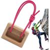 YRTUOP Hangboard Portatile,Attrezzatura Da Allenamento Portatile E Compatta In Legno | Fingerboard Trainer Per Mano | Per Esercizi Di Trazioni Fitness All'Aperto Casa Palestra Viaggio Stipite Porta