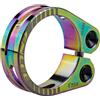 ReachMall Morsetto reggisella per mountain bike 31,8 mm 34,9 mm cavo leggero in lega di alluminio a sgancio rapido dado design per tubo sella 27,2 mm 28,6 mm 30,9 mm