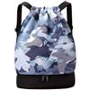 CenviaLuxy Sacca sportiva per bambini, con scomparto per scarpe, scomparto per scarpe, scomparto umido, borsa sportiva per bambini, per calcio, nuoto, basket, borsa sportiva leggera con coulisse