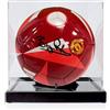 Exclusive Memorabilia Pallone da Calcio del Manchester United autografato da Bryan Robson. in vetrina.