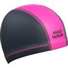 Mad Wave Lycra Duotone Cuffia Nuoto (Nero/Rosa)