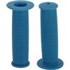 TUCKBOLD Coperture per Manopole del Manubrio della Bicicletta 110mm Lunghe Leggere | Protezione per estremità Manopole Bici Blu 1 Coppia