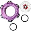 ReachMall Adattatore per mozzo per bicicletta, blocco centrale a 6 bulloni, per Boost 100-110 mm, 142-148 mm, con piastra antiscivolo in acciaio inox per freno a disco per mountain bike