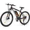 Touroll Bicicletta Elettrica U3 Pro, Mountain Bike Elettrica con Pneumatici da 29'', Autonomia di 150km, Motore 70 Nm, Batteria Rimovibile 15Ah, Freno a Disco Idraulico, Sospensione Totale