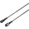 ReachMall 2 Pz 14G Raggi Della Bici T800 In Fibra di Carbonio Lama Piatta Con Nipplo Leggero Ad Alta Resistenza Per Strada Mountain Bike Equitazione