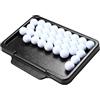 Générique Vassoio Palline da golf in PVC Capacità 50+, Organizzatore per allenamento robusto, scatola portaoggetti Tees per pratica, accessorio resistente per uso interno esterno, 43 x 32,5 x 4 cm 262 g