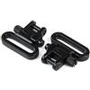 GUGULUZA QD Sling Swivel, cinghia a sgancio rapido da 2,54 cm, per cintura da fucile e pali in legno, 2 pezzi