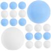 IDEANATEGRATE 50 Pezzi Palline per e Scritte Cuciture da Ping Pong Colorate Opache Giochi Estrazioni Ricreative