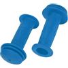 TUCKBOLD Coperture per Manopole del Manubrio della Bicicletta 95mm Lunghe Leggere | Protettore per estremità della Manopola della Bicicletta Blu 1 Coppia