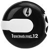 Tomotato Golf Score Counter, Contatore Punti per Golf, Contatore, Clip per Guanto e Cappello, Accessori per Golf, Contatore Competizione, Contatore per Golf da 12 Colpi (Bianco e Nero)