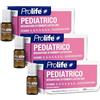 Prolife Pediatrico - Integratore di Fermenti Lattici con Bifidobatteri, 3 Miliardi di Fermenti per Dose, 3 Pack da 10 Flaconcini da 8 ml, per Equilibrio Intestinale nei Bambini