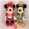 Disney Tokyo Disney Summer Festival 2013 Topolino E Minnie Peluche Badge Set EXPRESS