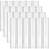 VEVOR Set di 24 Clindri in Vetro Trasparente per Candele, Cilindri 65 x 350 mm in Vetro Borosilicato di Alta Qualità, Paracandele per Matrimoni, Eventi e Decorazioni per Casa, Protezione da Vento