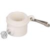 Generic Anelli di montaggio per asta della bandiera, 2 pezzi, ganci girevoli per bandiera, anti avvolgimento, clip rotanti a 360° per asta della bandiera girevole anti avvolgimento