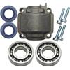 GTWSQQ Base cilindrica for motore con 4 bulloni viti for St = ihl MS180 MS170 018 017 MS 180 170 pezzo di ricambio for motosega paraolio cuscinetto manovella