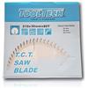 ToolTech 210 x 30 mm HM NE metal tarcza do piły tarczowej 80 Z 3 pierścienie redukcyjne alluminio tworzywo sztuczne żelazo