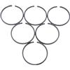 SZDGJ Fasce elastiche Kit 4 fasce elastiche for pistone da 38 mm x 1,5 mm, for Husqvarna 36 136 137 141 142 235P 235R 232L 240RJ 240RBD Decespugliatore for motoseghe(Color:6PCS)