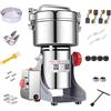 LEJIEYIN Mulino per Cereali 1000g Grinder Elettrico 25000RPM Alta velocità Cereali Grinder Acciaio Inossidabile Macina Cereali Elettrica Mulino