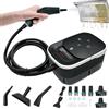 jackfru Pulitore a vapore ad alta pressione, 2500 W, pulitore a vapore portatile, pulitore a vapore a secco con serbatoio da 4 bar e 1250 ml, pulitore a vapore per tutto, cucina, bagno, auto, mobili