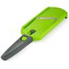 Börner Multi Slicer Affettaverdure - Affettaverdure per Fette in 2 Spessori - Tagliaverdure per Frutta & Verdura - Mini Mandolina da cucina compatta - Colore: Verde con Manico grigio