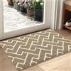Biscpro Zerbino Interno 50x80cm,Tappeto Lavabile,Tappetino Entrata Asciugapassi Antiscivolo per Interni ed Esterni, Casa e Ufficio, Porta, Corridoio,Ingresso