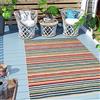 Carpeto Rugs Tappeto Astatto da Esterno Terrazzo Moderno a Pelo Corto - Tappeto per Esterno Grande - Tappeti da Esterno - Multicolore - 160 x 230 cm