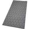 emmevi Tappeto Bagno Morbido Assorbente Antiscivolo 3D Intrecciato Scendiletto Lavabile 45x75 Cm Grigio