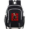 Roffatide Anime My Hero Academia Zaino per laptop Bakugo Boom Boom Boom con porta di ricarica USB e porta per cuffie