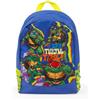 Giochi Preziosi Turtles - Zainetto Asilo Di Turtles Con Ampio Comparto Centrale,Tirazip Personalizzato Gommato, Spallacci Imbottiti E Maniglia Dim. 25,5 X 34,5X11,5 Cm