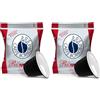 CAFFÈ BORBONE Respresso, Miscela Rossa - 50 Capsule - Compatibili con le Macchine ad uso domestico Nespresso (Confezione da 2)