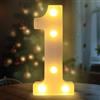 Fancysky Lettere LED da 22 cm, Lettere Luminose Led, Adatte per Proposte di Matrimonio, Festival, Feste e altri Eventi per Creare un'atmosfera Romantica e Accogliente (1)