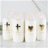 Hofer Friedlicht Set di 12 pezzi HOFER KOMPOSITIONS-OLICHT L N. 7 [con motivo] tempo di combustione circa 110 ore | lume per lanterna funeraria | candela cimitero