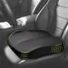 Accmuzzy Cuscino per Sedile Auto, Cuscino in Memory Foam per Sedile Auto per Adulti, Cuscini per Sedile Auto per Guida, Cuscino per Sedile Auto Morbido e Confortevole per Altezza, Sedile Auto per