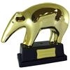Zeus Party Statuetta Trofeo Oscar Colore Oro e Base Nera in plastica. Tapiro Colore Oro e Base Nera in plastica. Ideale da Regalare, Scegli Il Tuo Preferito! (TAPIRO)