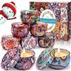 SaiXuan 8 Pezzi Candele profumate Set,100% Cera di Soia Naturale, Alleviare Lo Stress e Aromaterapia Regalo per La Decorazione di Aromaterapia Confezione Regalo per Compleanno, Matrimoni e Natale