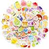 SANYUANHE 100 Macarons Colorati Caramelle Gelati Adesivi,Ice Cream Candy Stickers,Adesivi Gelatine Alla Frutta,SANYUANHE Torte di Compleanno Stickers per bottiglie d'acqua,valigie,biciclette,automobili,tablet