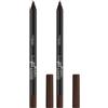 Deborah Milano - Matita Occhi 2 in 1 Kajal e Eyeliner Waterproof, 05 Brown, a Lunga Durata, Tratto Ultra-pigmentato e Cremoso, Dona uno Sguardo Intenso e Definito, 1.4 gr (Confezione da 2)