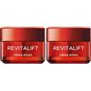L'Oreal Paris L'Oréal Paris Crema Viso Giorno Energizzante, Per Tutti i Tipi di Pelle, Azione Rassodante, Pelle Rimpolpata e Luminosa, Arricchita Con Pro-Retinolo e Ginseng Rosso, 50 ml (Confezione da 2)