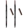 KIKO Milano Unlimited Precision Automatic Eyeliner And Khôl 13, Matita Occhi Automatica Per L'Interno E L'Esterno Dell'Occhio, 13 Dark Chocolate (Confezione da 2)