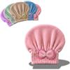 Stock Líder Asciugamano in microfibra per capelli, asciugamano per asciugare i capelli, asciugatura, veloce, assorbente, capelli bagnati, leggeri, morbidi, turbanti, capelli, anti-crespo, regolabile
