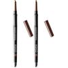 KIKO Milano Unlimited Precision Automatic Eyeliner And Khôl 12, Matita Occhi Automatica Per L'Interno E L'Esterno Dell'Occhio, 12 Wood (Confezione da 2)