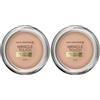 Max Factor Miracle Touch, Fondotinta Coprente con Acido Ialuronico, 045 Warm Almond, 12 ml (Confezione da 2)