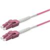 ROLINE cavo in fibra ottica duplex 50/125µm OM4, LC/LC, UNIBOOT, viola, 15 m (21.15.8657)