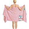 Komfortec Telo da Bagno XXL 100x200 cm, Spugna 100% Cotone, Rosa | Morbido, Assorbente e ad Asciugatura Rapida; Telo Doccia, Telo Mare, per Sauna, Spa e Lettino Massaggio