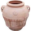Biscottini Vasi terracotta grandi per piante 82x76x82 cm Made in Italy | Vaso grande da esterno artigianale