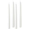 Cereria Di Giorgio - 12 Candele Coniche - Diametro 2,2 cm Altezza 30 cm - Colore Bianco Cloud - Durata 10 ore - Standard per candelabro (Confezione da 2)